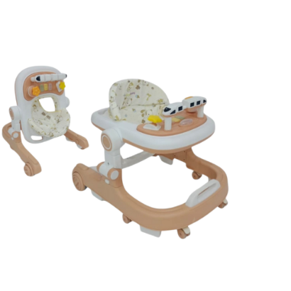 صورة مشاية أطفال بتصميم طائرة قابلة للتحول – متعددة الاستخدام والألوان